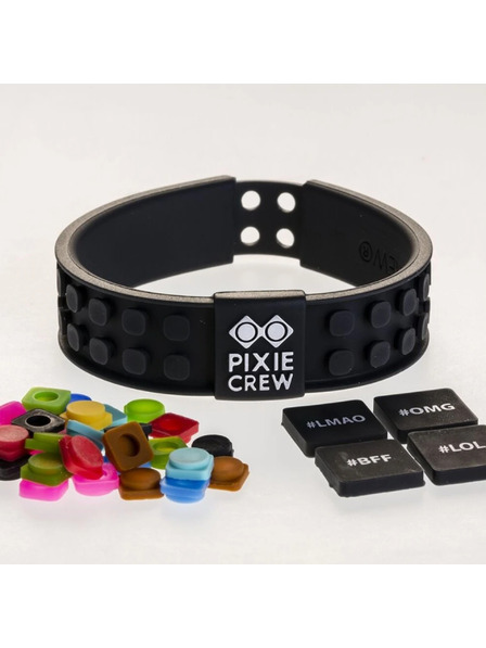 PIXIE CREW PIXIE CREW kreativer Hashtag-Armband schwarz