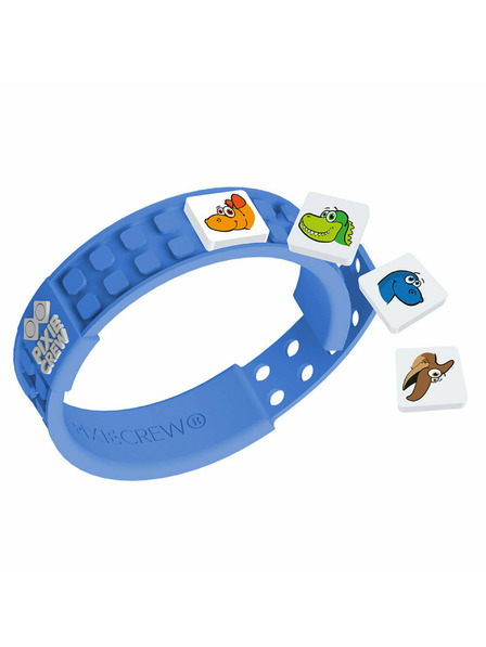 PIXIE CREW PIXIE CREW kreativer Dino-Armband blau