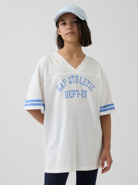 GAP Kinder oversize T-Shirt mit Logo Gap Athletic GAP