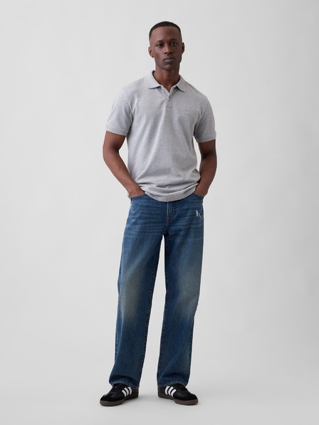 GAP Gemustertes Piqué Poloshirt GAP