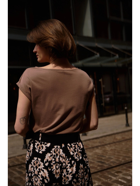 Moodo Hellbraunes Top von Moodo