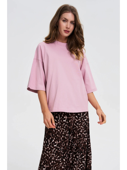 Moodo Rosa lockeres Top von Moodo