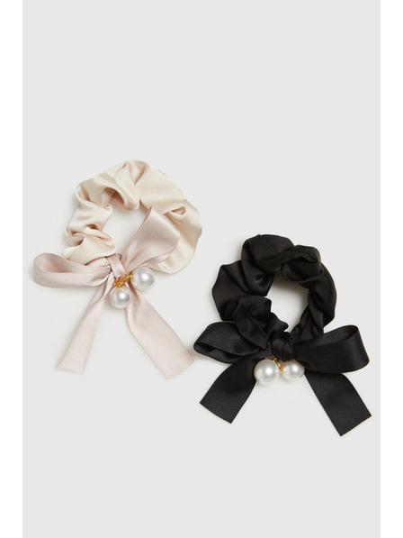 Moodo Haargummis mit Schleifenband von Moodo