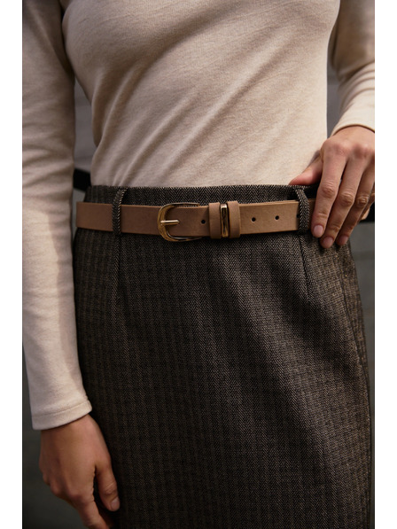 Moodo Beige Belt Moodo