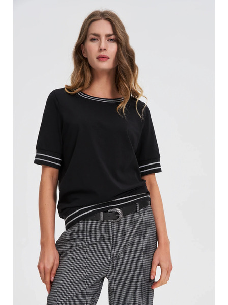 Moodo Belt with Silver-Colored Buckle Moodo