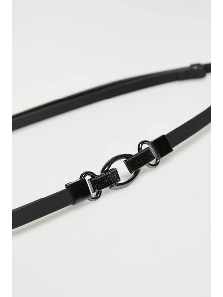 Moodo Thin Black Belt Moodo