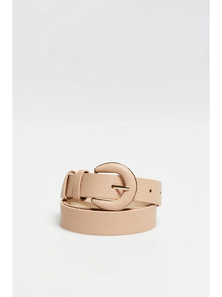 Moodo Gürtel mit Schnalle beige Moodo