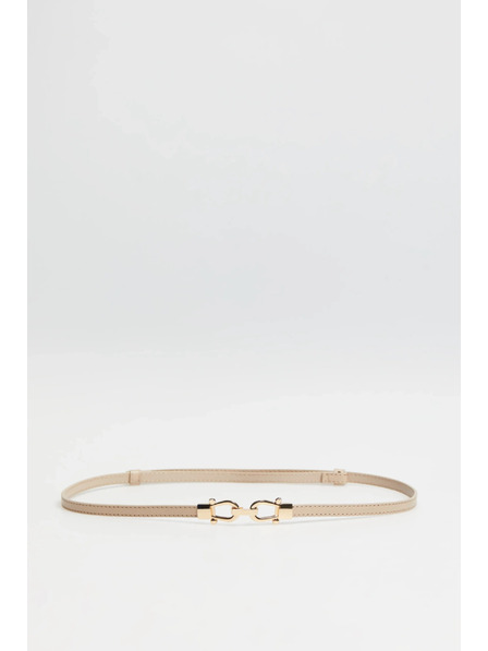Moodo Dünner Gürtel beige Moodo