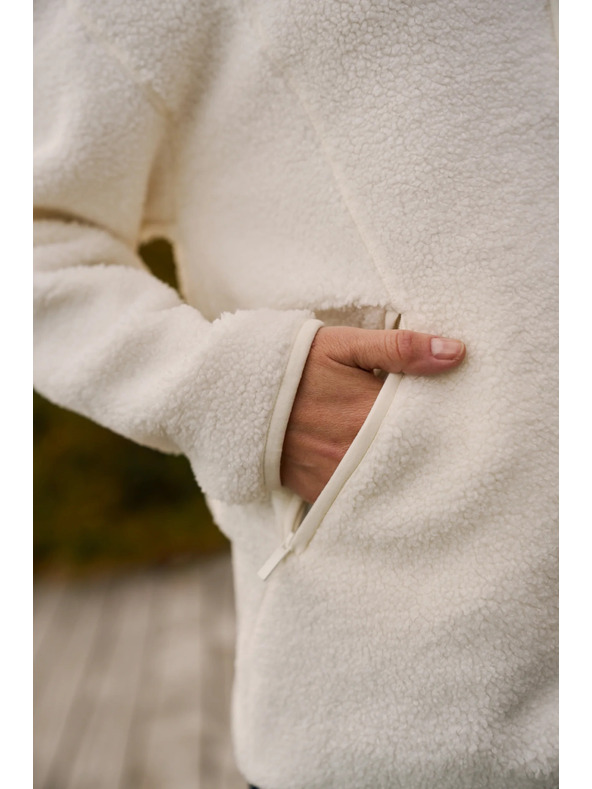 Moodo Offene Bluse beige Moodo