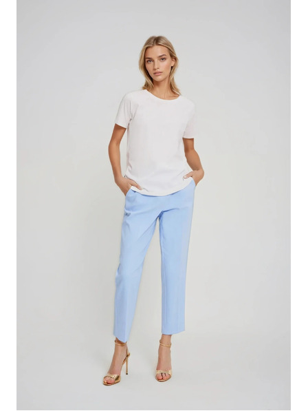 Moodo White Blouse with Decorative Buttons Moodo