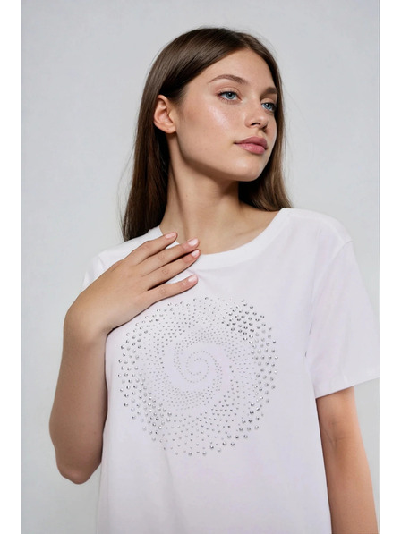 Moodo White Blouse with Pockets Moodo