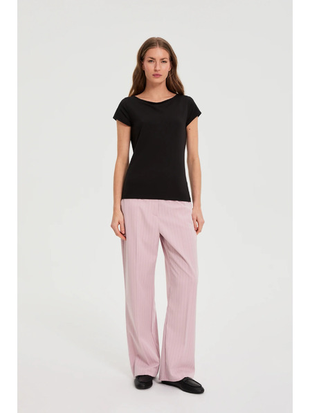 Moodo Cotton T-Shirt Black Moodo