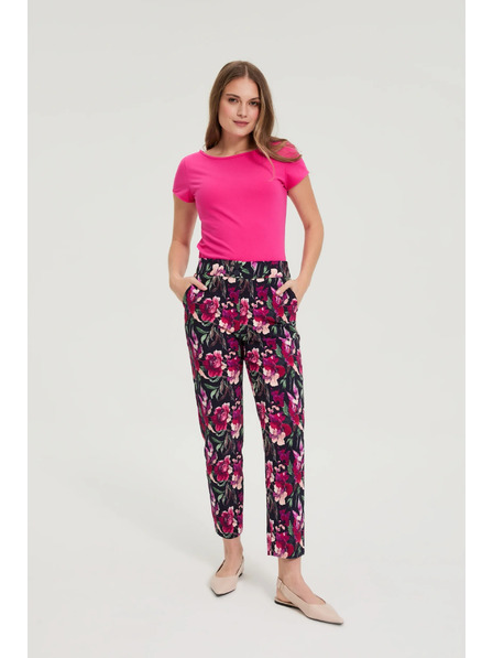 Moodo Cotton T-Shirt Fuchsia Moodo