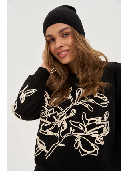 Moodo Glatte Mütze schwarz Moodo