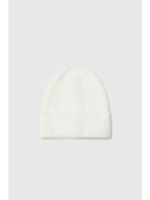 Moodo Warme Mütze weiß Moodo