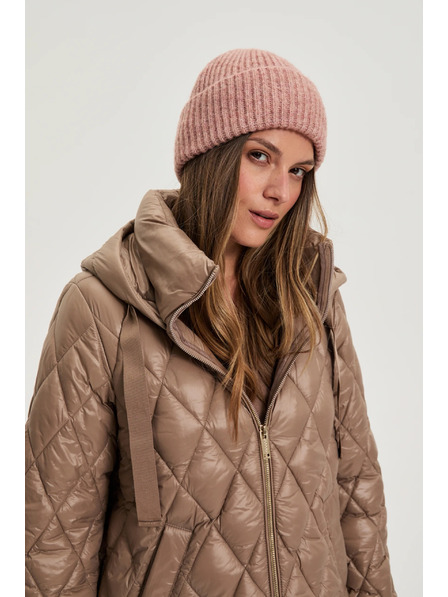 Moodo Dunkelrosa Wollmütze Moodo