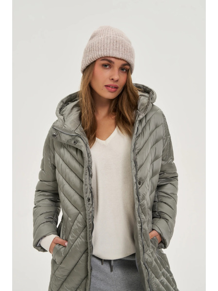 Moodo Mütze mit Wollanteil beige Moodo