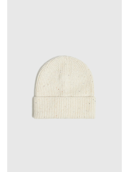 Moodo Weiße Mütze mit Pailletten Moodo