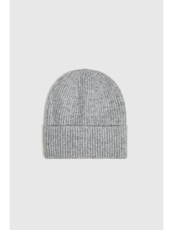 Moodo Graue Wintermütze Moodo