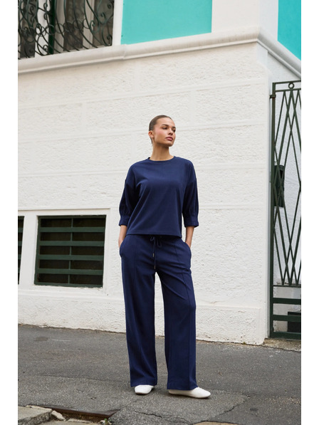 Moodo Dunkelblau Jogginghose Moodo