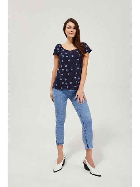 Moodo 7/8 Skinny-Jeans Moodo