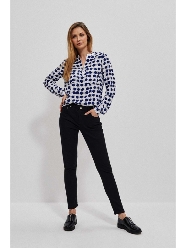 Moodo Graue Push-up-Jeans Moodo