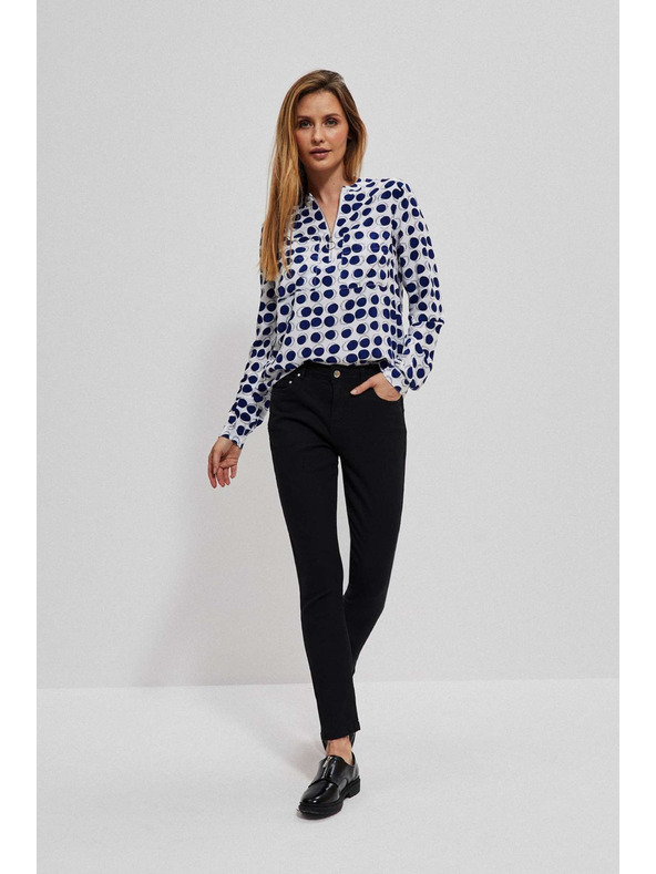 Moodo Graue Push-up-Jeans Moodo