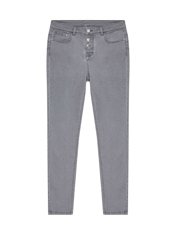 Moodo Graue Push-up Jeans Moodo