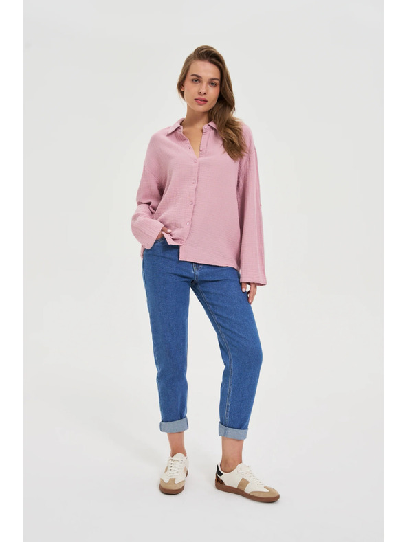 Moodo Blaue gerade Jeans Moodo