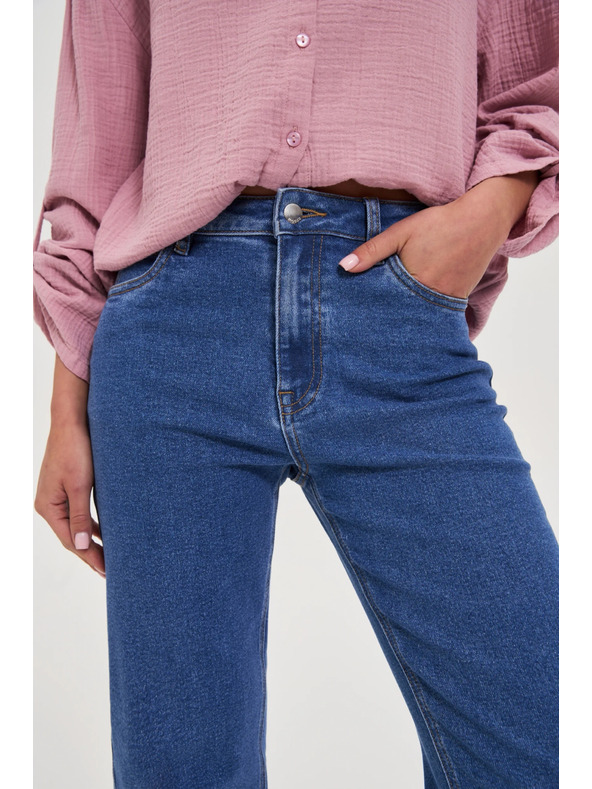 Moodo Blaue gerade Jeans Moodo