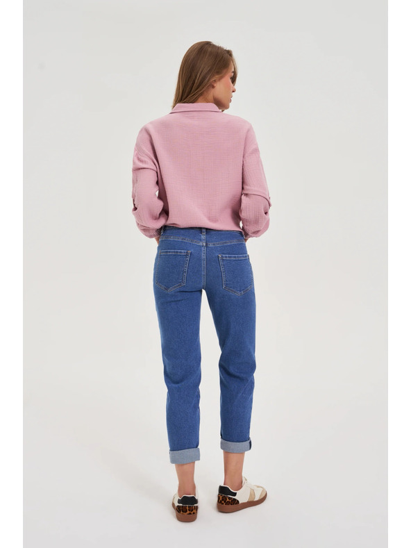 Moodo Blaue gerade Jeans Moodo