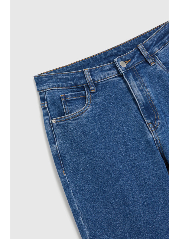 Moodo Blaue gerade Jeans Moodo