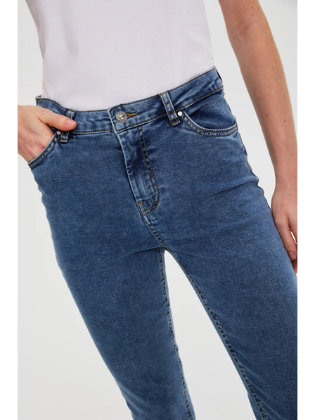 Moodo Skinny Jeans blau Moodo