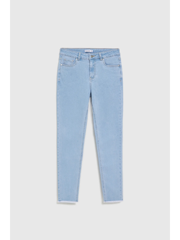 Moodo Enge Jeans hellblau Moodo