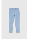 Moodo Enge Jeans hellblau Moodo