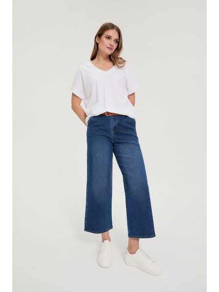 Moodo Weite Jeans blau Moodo