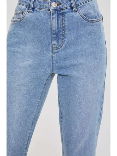 Moodo Blaue gerade Jeans Moodo