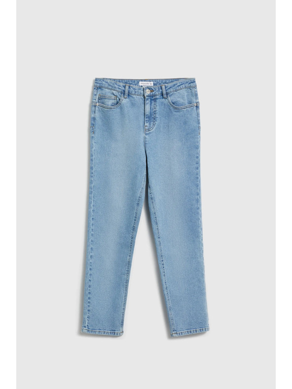 Moodo Blaue gerade Jeans Moodo