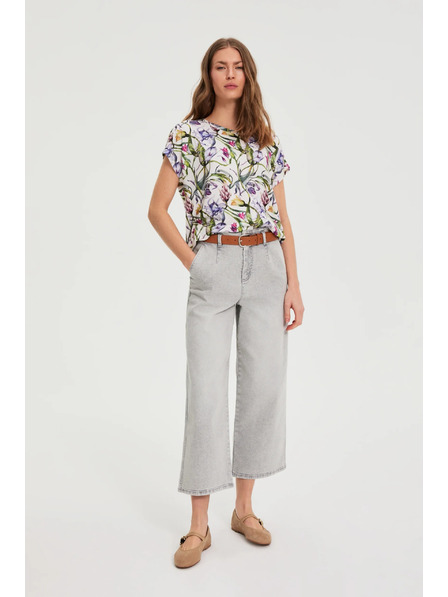 Moodo Weite Jeans grau Moodo