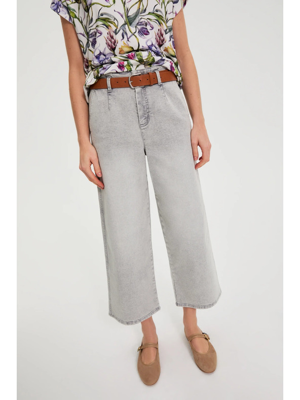 Moodo Weite Jeans grau Moodo