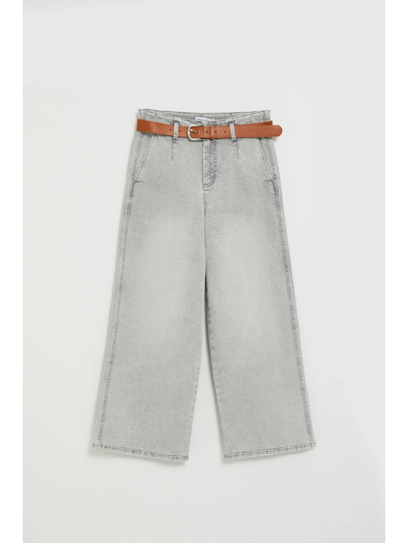 Moodo Weite Jeans grau Moodo