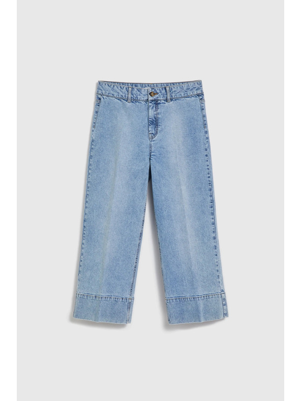 Moodo Weite Jeans hellblau Moodo