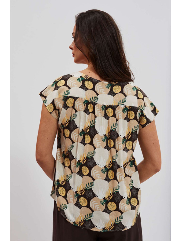 Moodo Hemdshirt mit Bindung Moodo