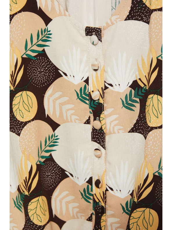 Moodo Hemdshirt mit Bindung Moodo