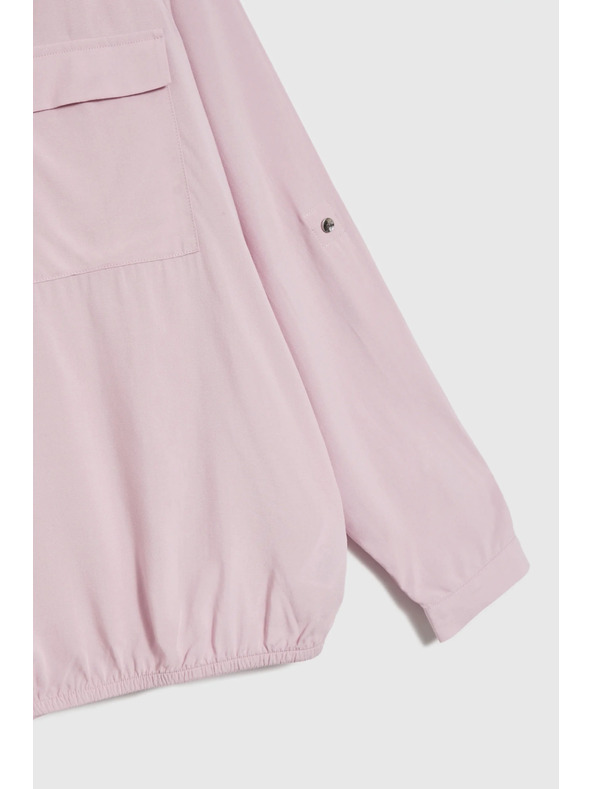 Moodo Rosa Viskose-Bluse Moodo