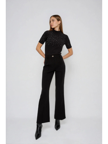 Moodo Black Short Sleeve T-Shirt Moodo