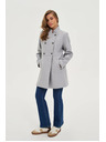 Moodo Kurzer Mantel grau Moodo