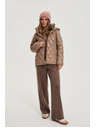 Moodo Gesteppte Jacke beige Moodo