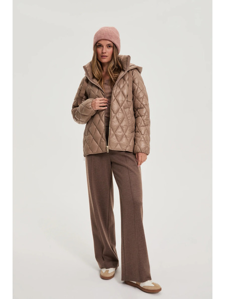Moodo Gesteppte Jacke beige Moodo