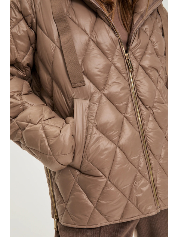 Moodo Gesteppte Jacke beige Moodo